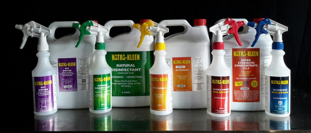 Natrakleen Natural No Chemical Cleaners and Environmentally Friendly, Natural Disinfectant, Air Freshener, General Purpose Cleaner Window Cleaners, Terranora, NSW 2486